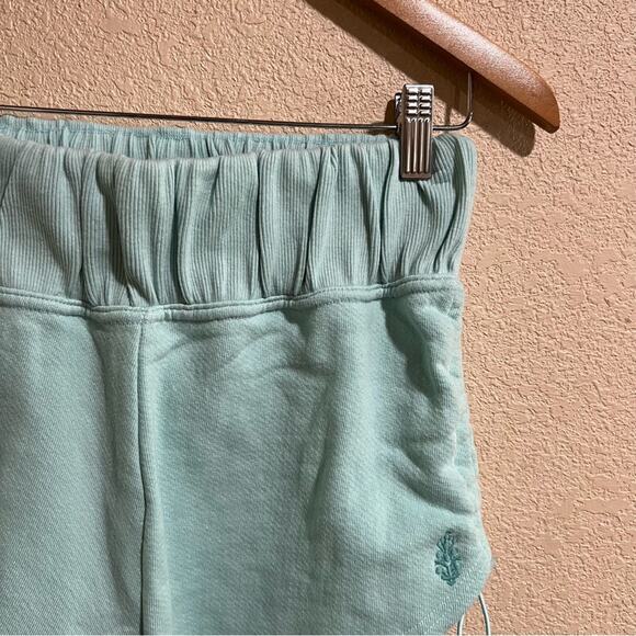 Free People FP Movement cinched shorts in blue clear skies XS NEW - Picture 5 of 8
